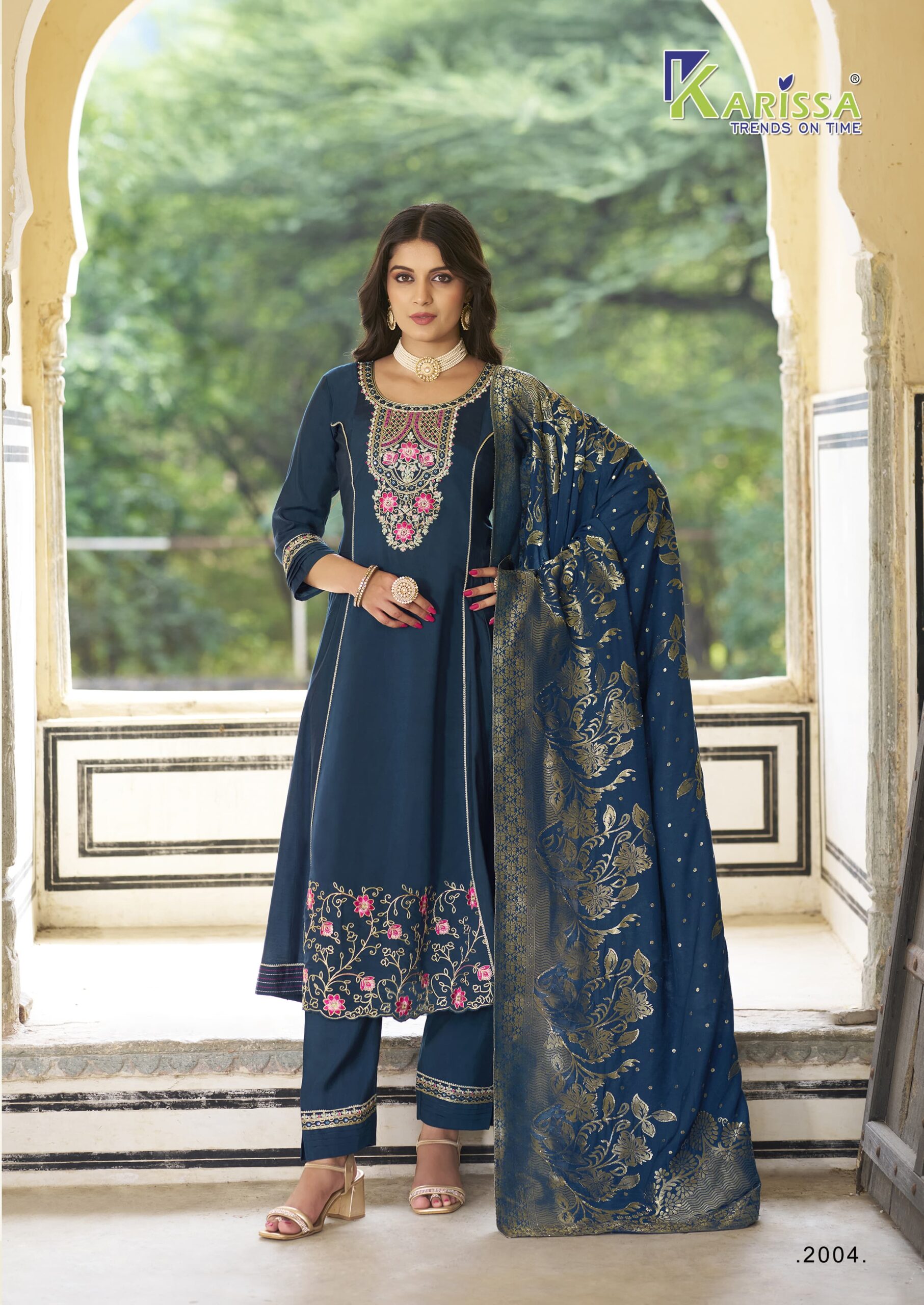 Karissa Kalisha Vol 2 Premium Viscose Roman Silk Suit Collection - Image 5