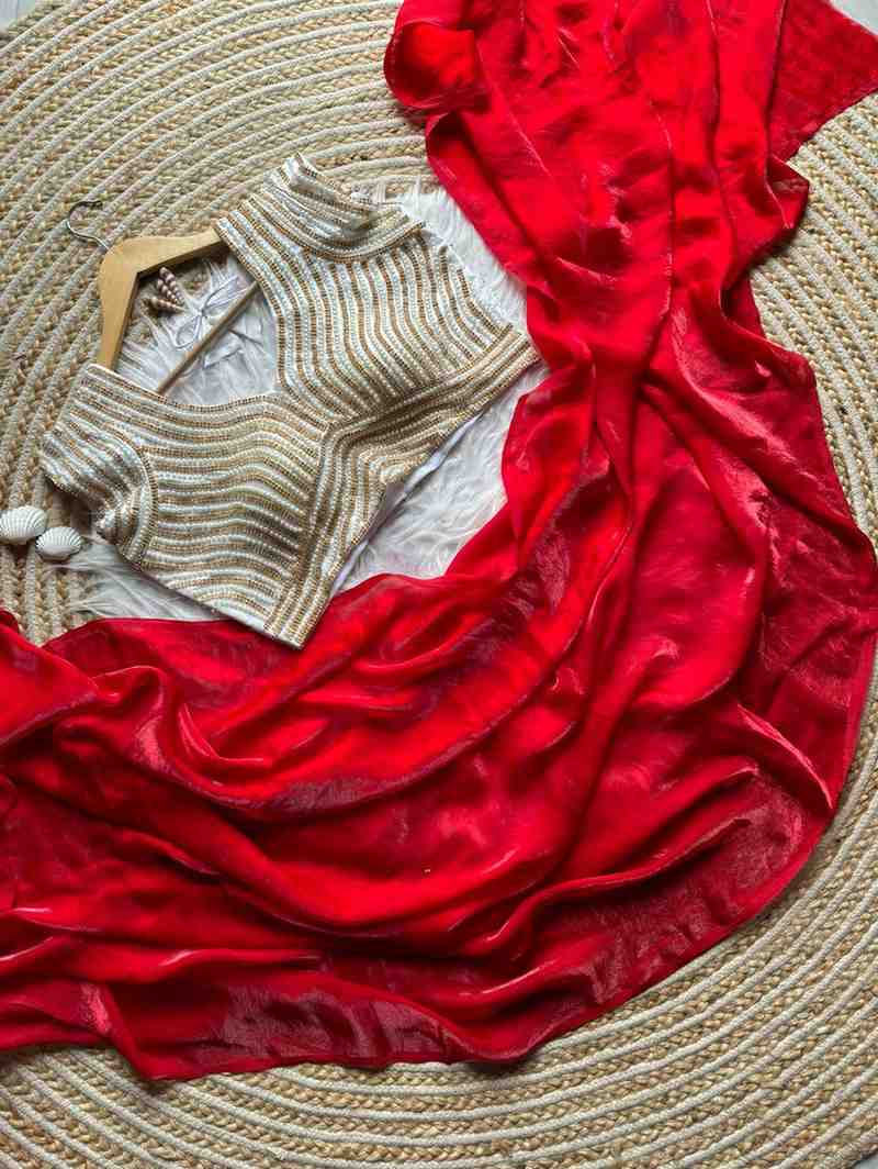 Kc 95 Sparkle Silk Stylish Party Wear Wholesale Saree Catalog - Image 3