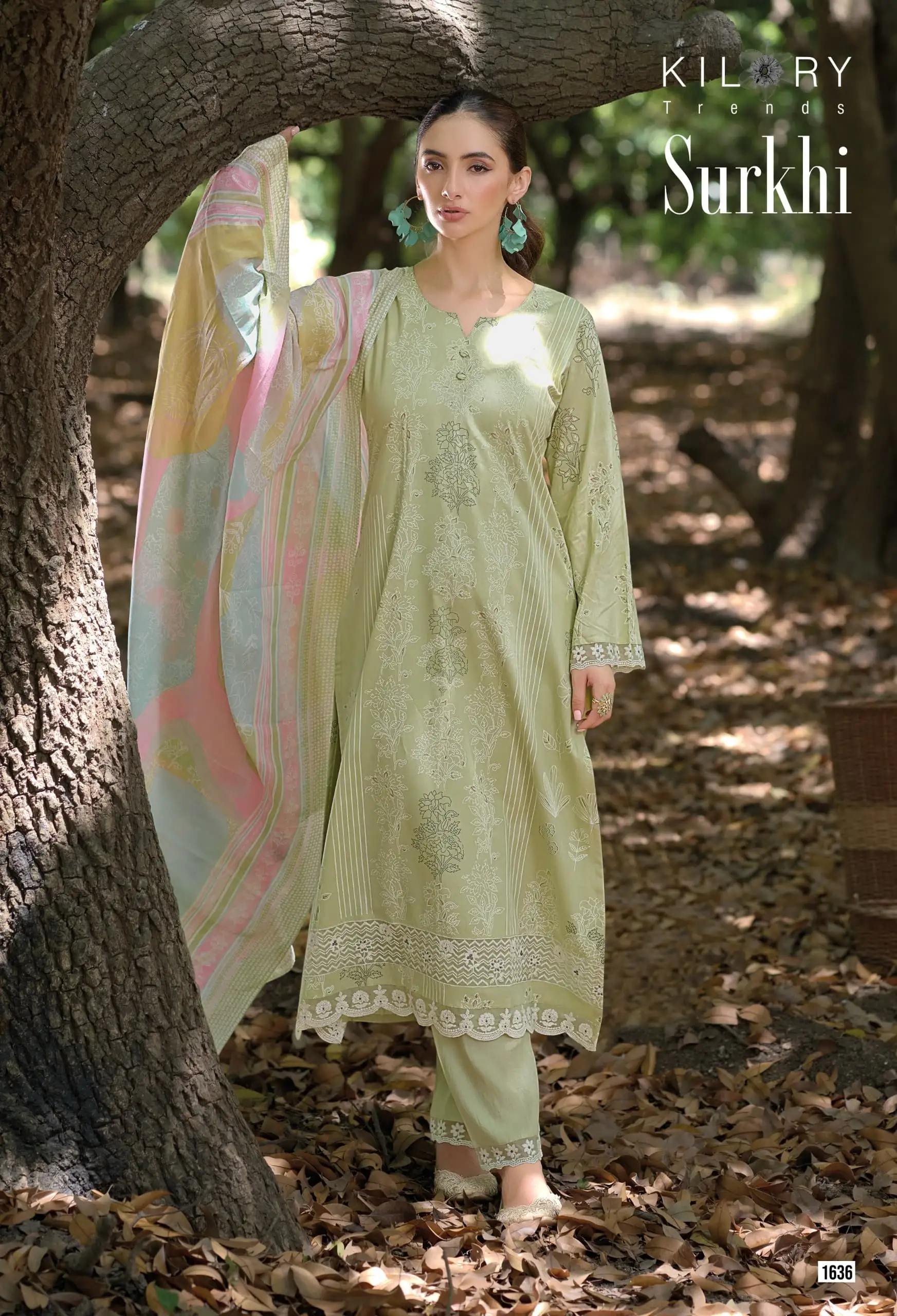 Kilory Surkhi Khaddi Wholesale Print Lawn Cotton Salwar Kameez - Image 9