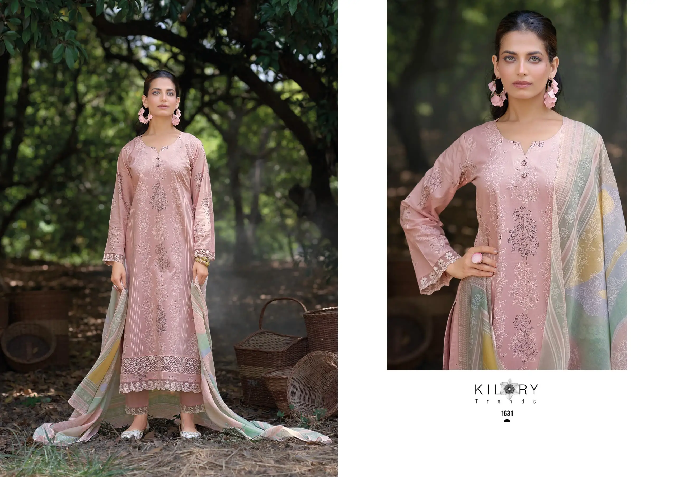 Kilory Surkhi Khaddi Wholesale Print Lawn Cotton Salwar Kameez - Image 12