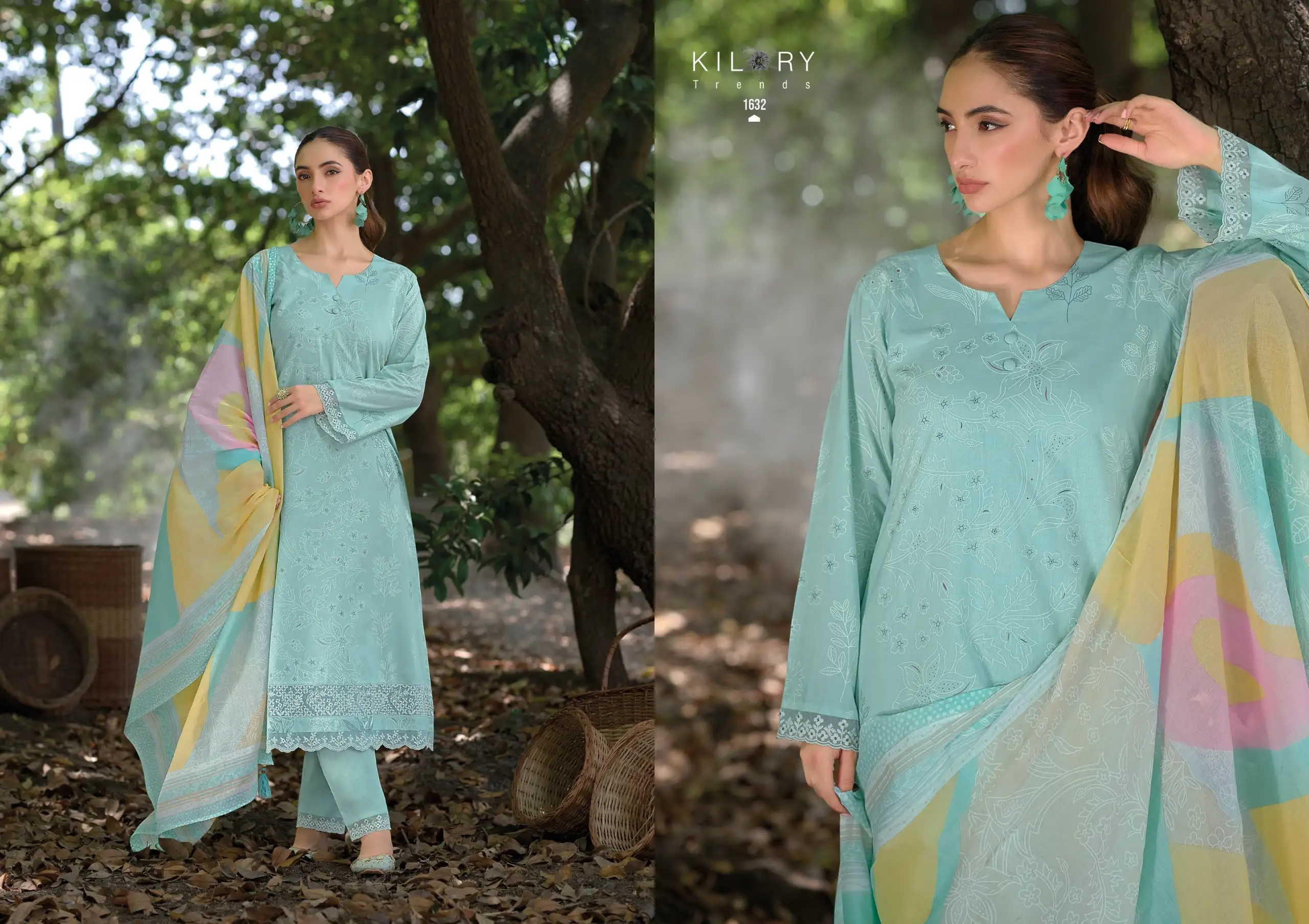 Kilory Surkhi Khaddi Wholesale Print Lawn Cotton Salwar Kameez - Image 3