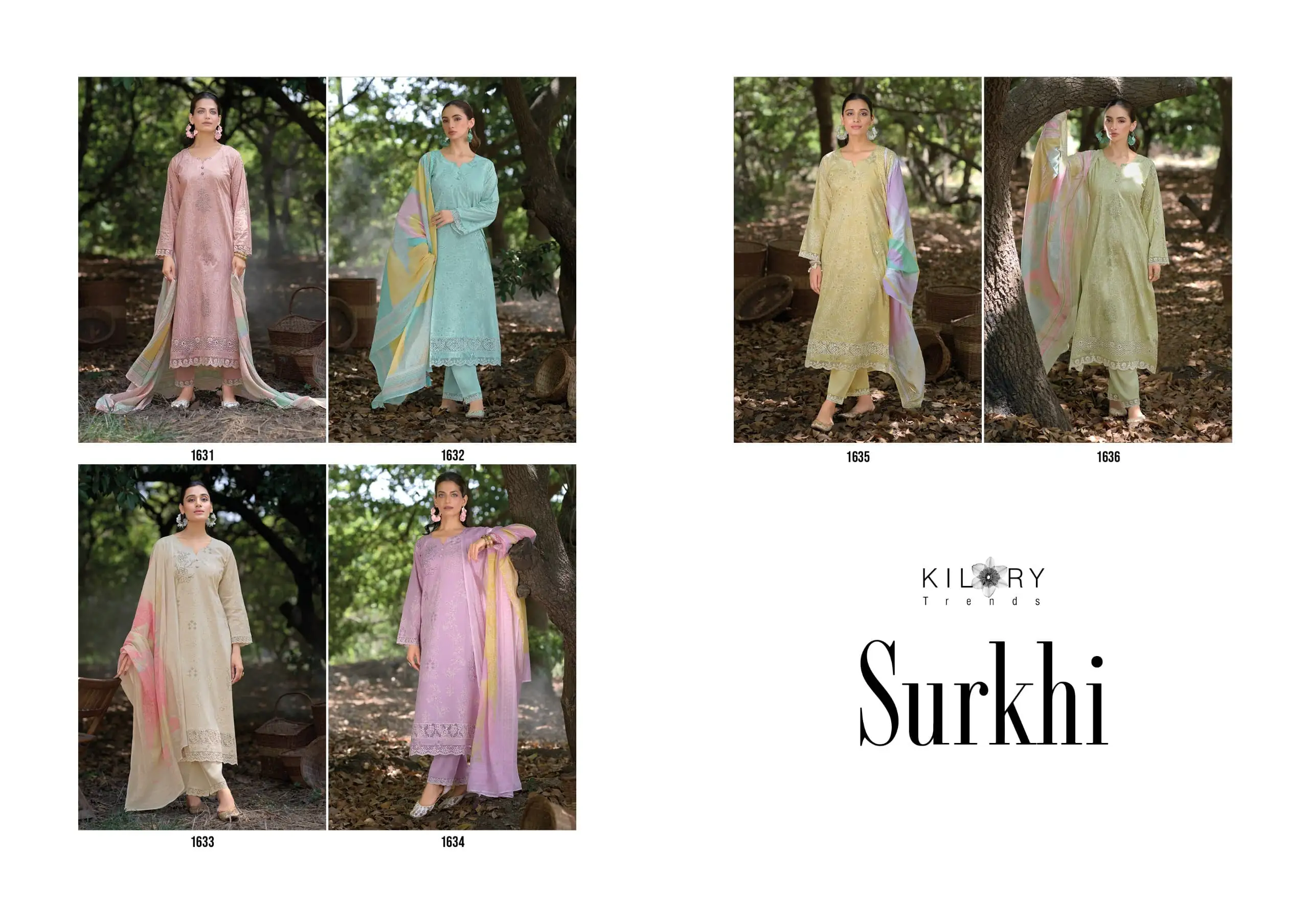 Kilory Surkhi Khaddi Wholesale Print Lawn Cotton Salwar Kameez - Image 14