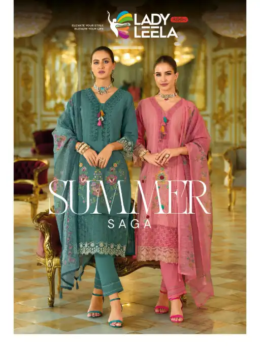 Lady Leela Summer Saga Pure Cotton Salwar Suit Catalog