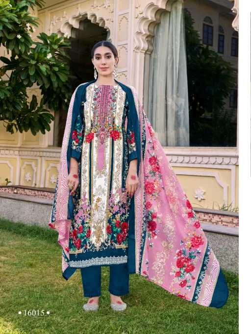 Levisha Naira Nx Vol 16 Cotton Pakistani Suits Wholesale Collection - Image 2