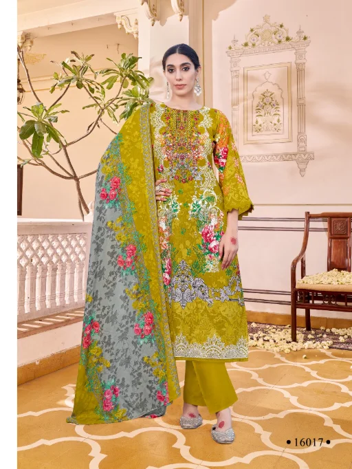 Levisha Naira Nx Vol 16 Cotton Pakistani Suits Wholesale Collection - Image 4