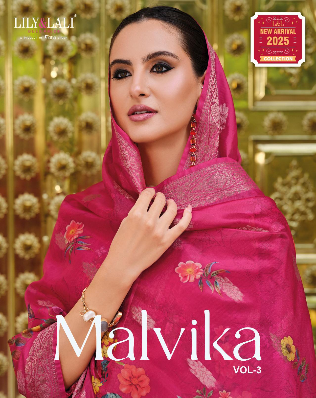 Lily & Lali Malvika-3 Viscose with Handwork Wholesale Salwar Suit