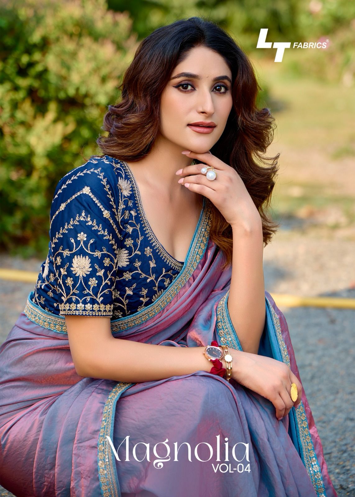 Magnolia Vol. 04 by L.T. Fashions Fancy Silk Wholesale Saree Catalog - Image 2