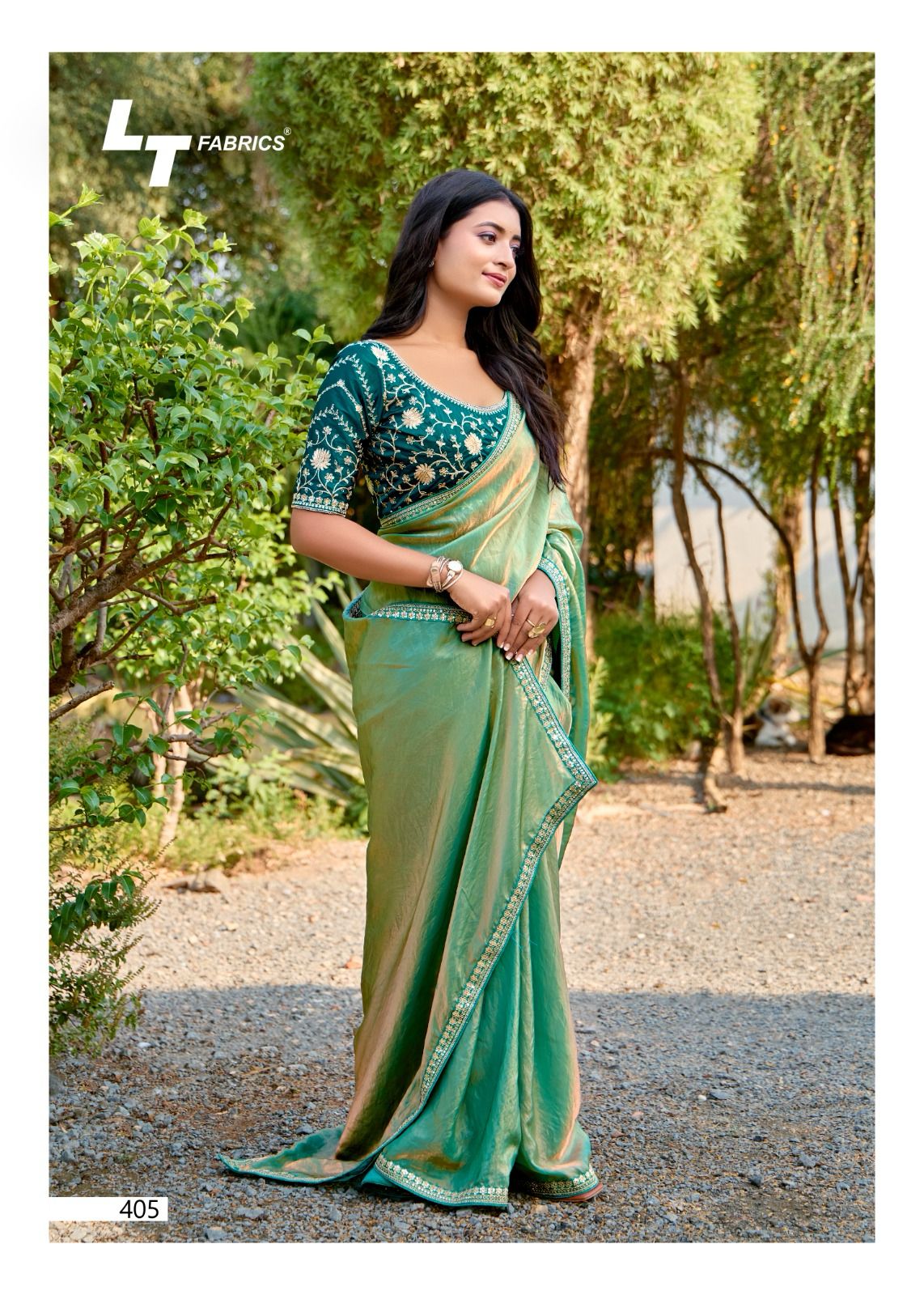 Magnolia Vol. 04 by L.T. Fashions Fancy Silk Wholesale Saree Catalog - Image 7