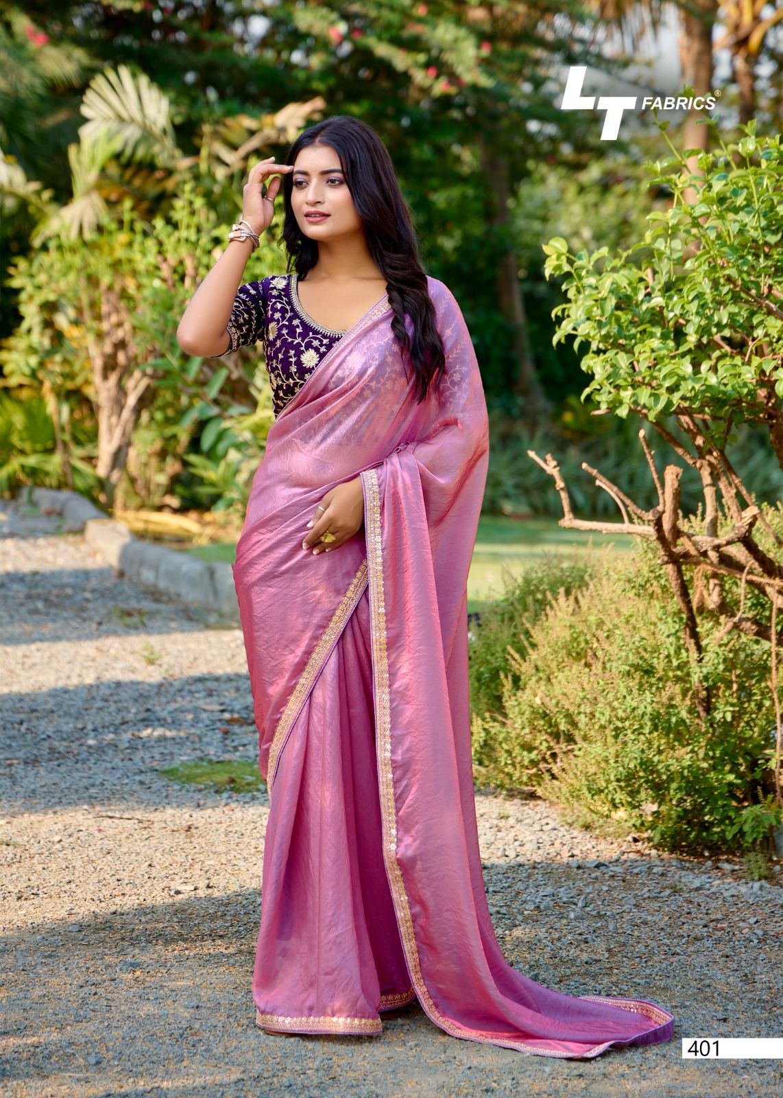 Magnolia Vol. 04 by L.T. Fashions Fancy Silk Wholesale Saree Catalog - Image 9