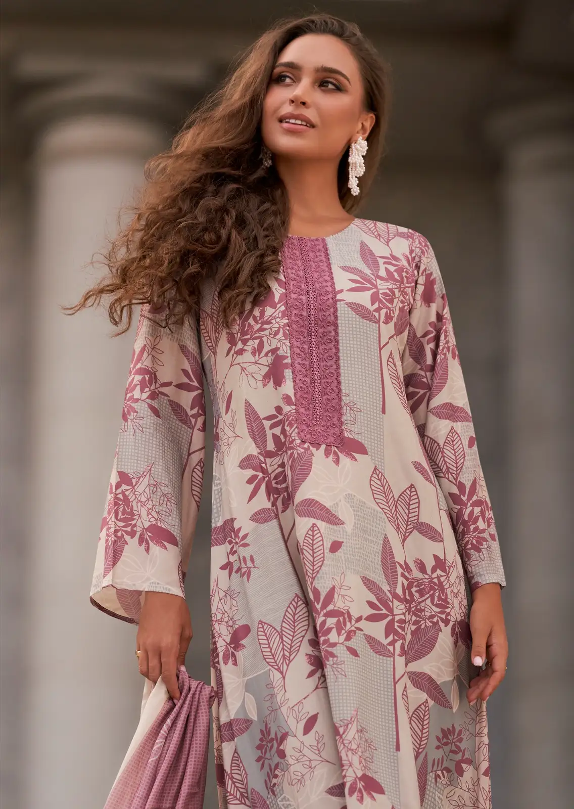 Mannrasiya Violetta Modal Muslin Fancy Silk Salwar Suit Catalog - Image 2