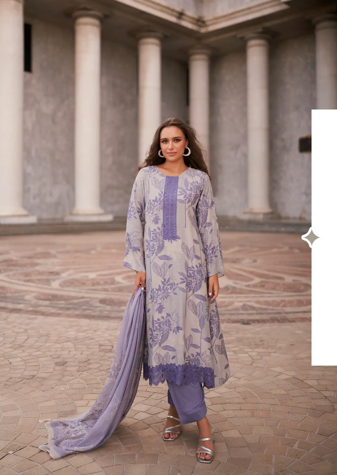 Mannrasiya Violetta Modal Muslin Fancy Silk Salwar Suit Catalog - Image 3