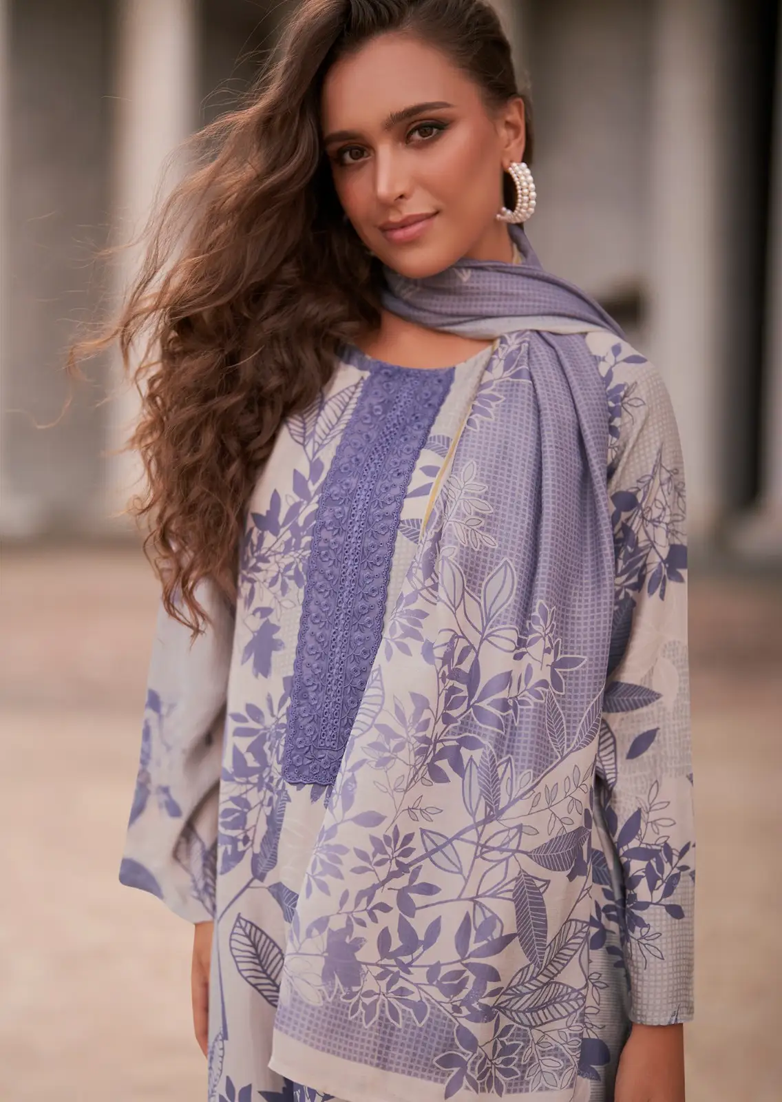 Mannrasiya Violetta Modal Muslin Fancy Silk Salwar Suit Catalog - Image 4