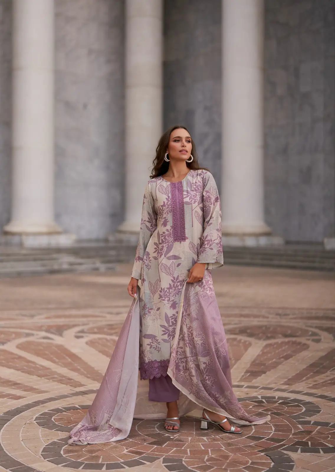 Mannrasiya Violetta Modal Muslin Fancy Silk Salwar Suit Catalog - Image 6