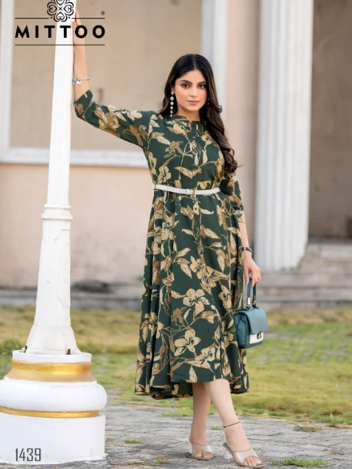 Mittoo Belt Vol 20 Rayon Readymade Kurti Wholesale Collection - Image 2