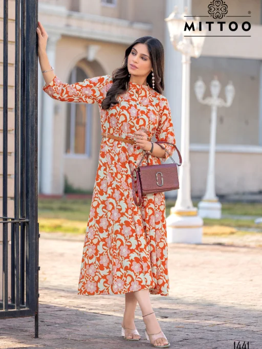 Mittoo Belt Vol 20 Rayon Readymade Kurti Wholesale Collection - Image 6