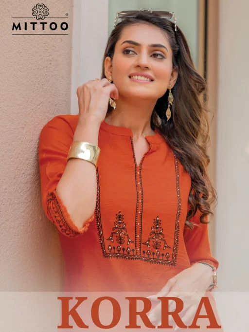 Mittoo Korra Viscose Slub Co-Ord Designer Wholesale Collection