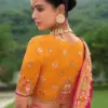 Mustard Yellow Traditional Designer Wedding Silk Lehenga