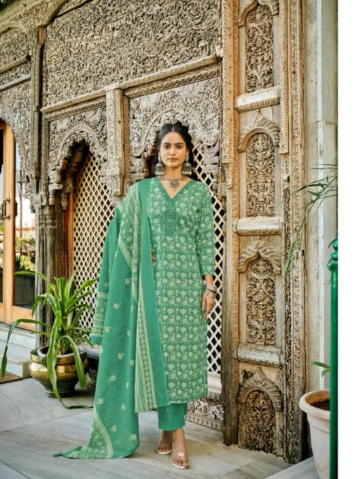 Nishant Fashion Zeelmeel Summer Pure Lawn Salwar Suits Wholesale Collection - Image 3