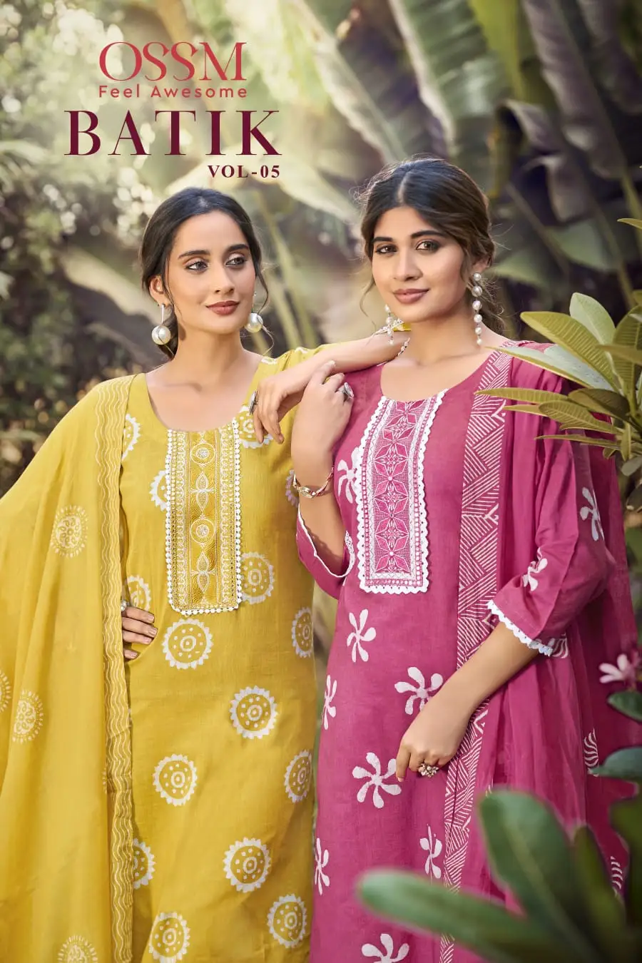 OSSM Batik Vol 05 Cotton Batik Printed Readymade Salwar Suit Collection