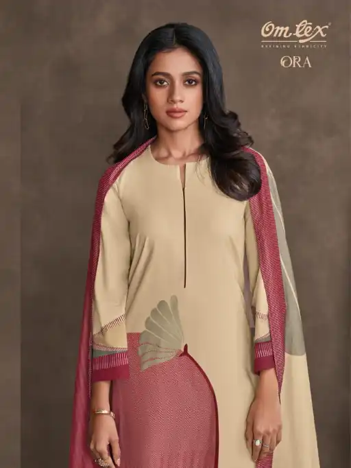 Omtex Ora Premium Lawn Cotton Silk Salwar Suit Wholesale Collection