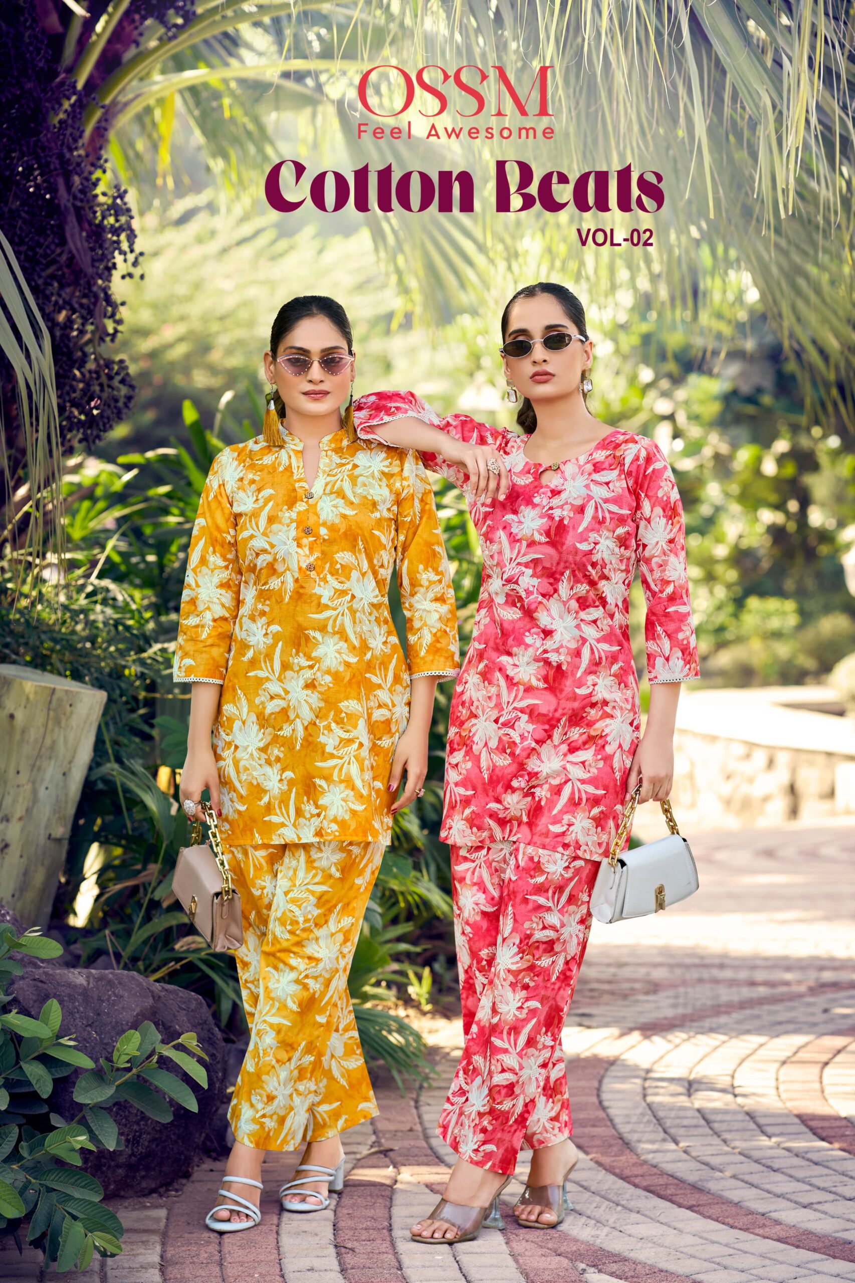 Ossm Cotton Beats Vol 02 Premium Cotton Print Co-ord Wholesale Collection