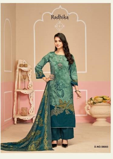 Radhika Azara Shivani Lawn Cotton Dress Material Collection