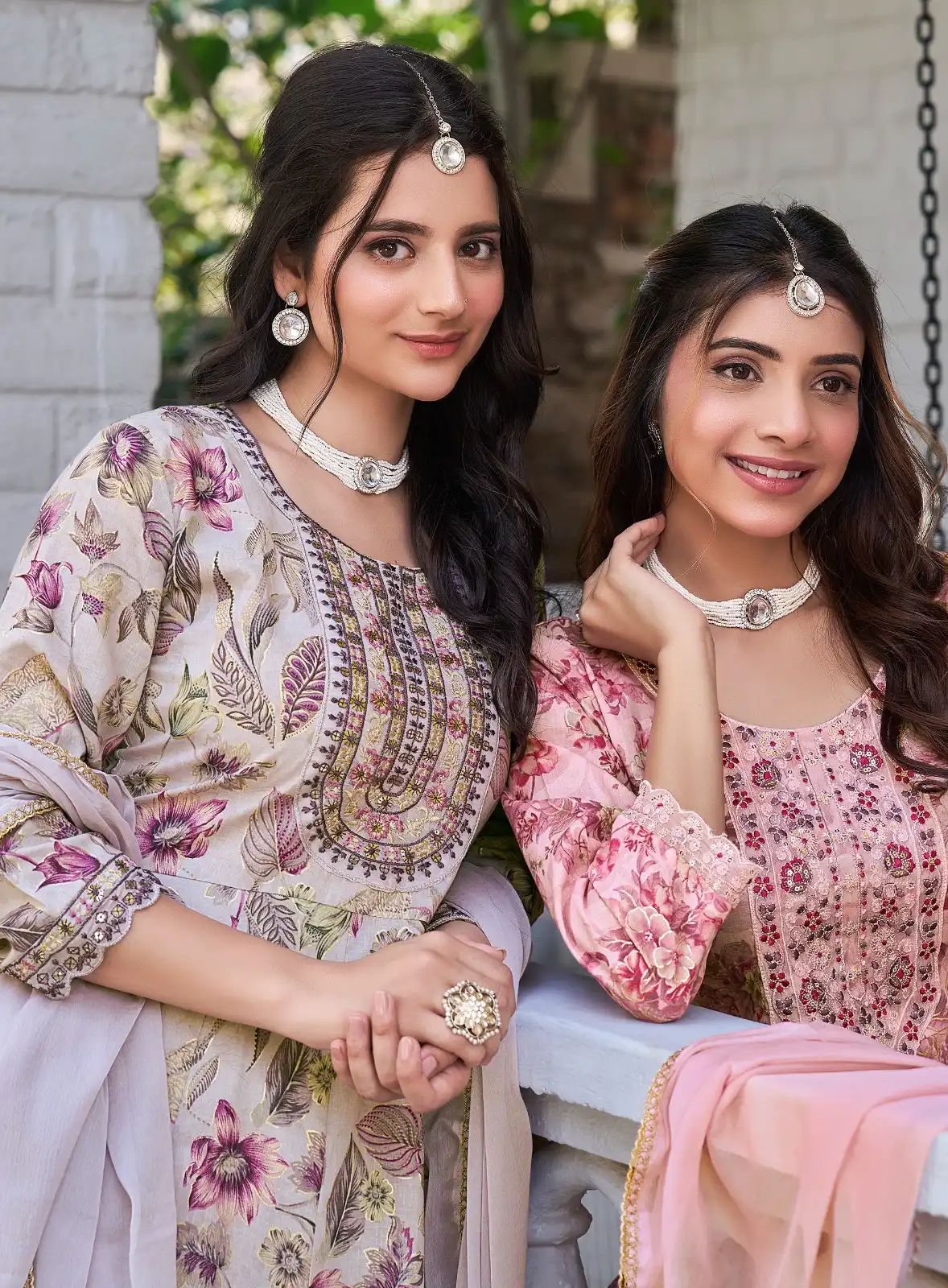 Radhika Lifestyle Summer Vol 3 Heavy Anarkali Gown Cotton Collection - Image 3