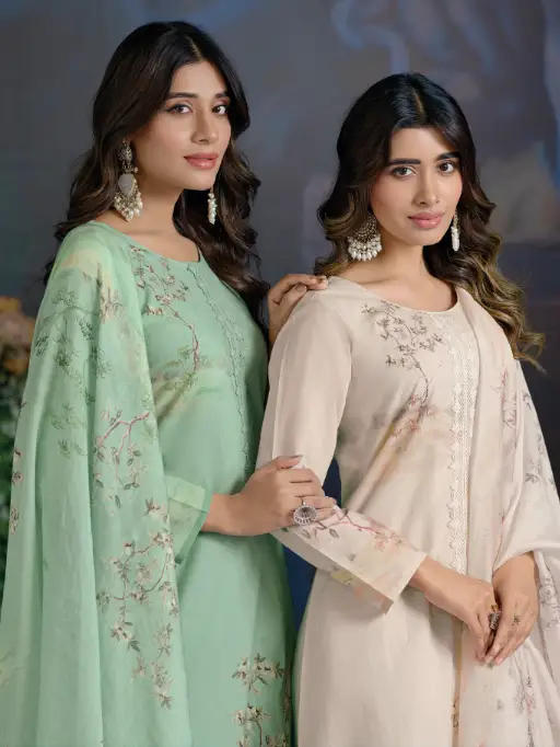 Rang Fashion Cherry Linen Digital Printed Salwar Suits Collection