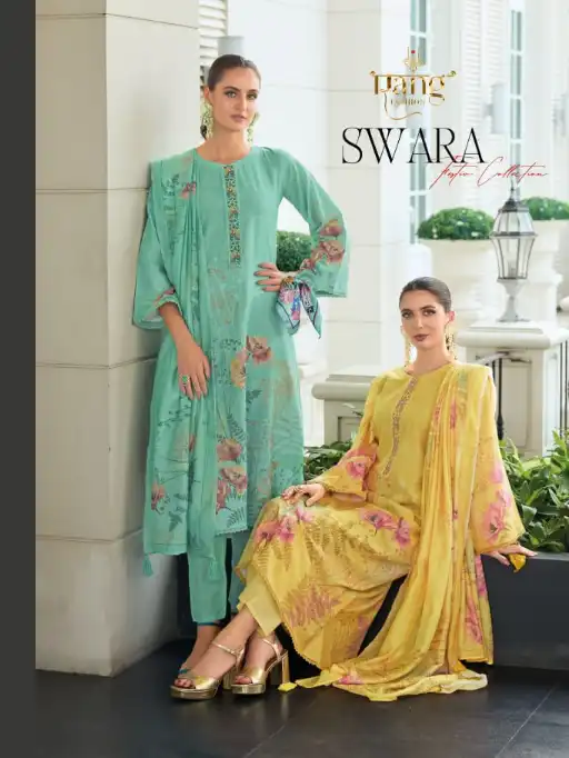 Rang Fashion Swara Designer Viscose Salwar Suit Embroidery Collection