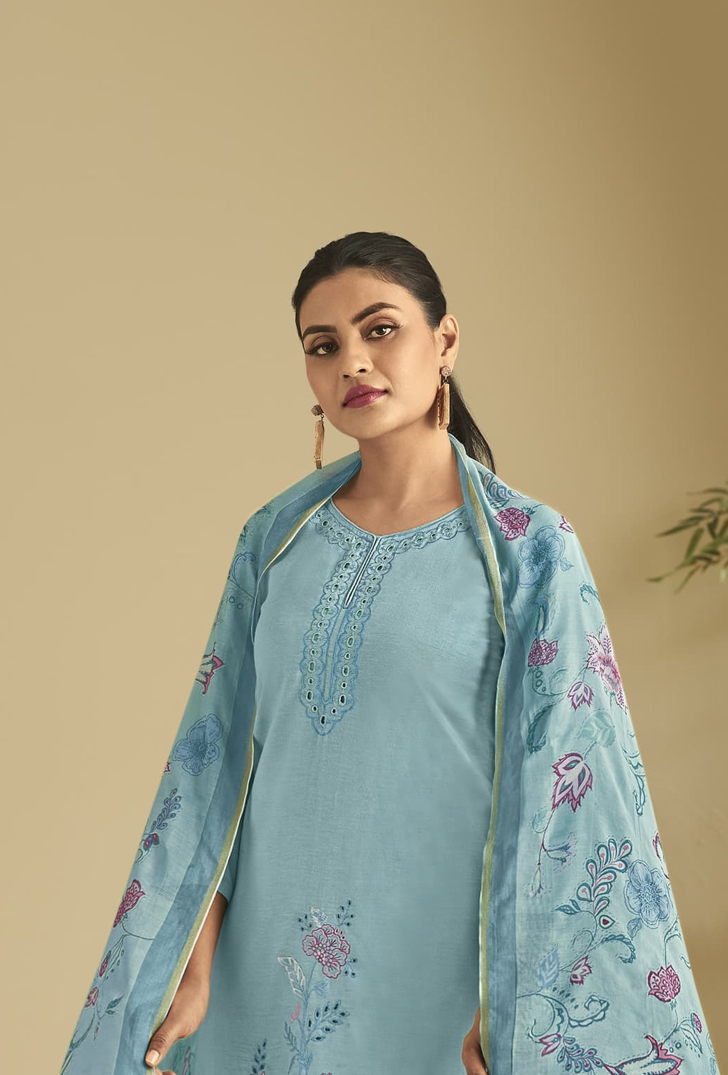 Reyna Moksha Premium Linen Muslin Embroidered Salwar Suit Collection