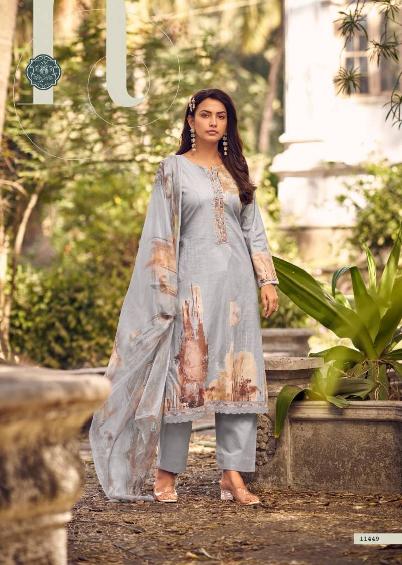 Sadhana Arnisa Lawn Cotton Sets Wholesale Salwar Suit Collection - Image 2