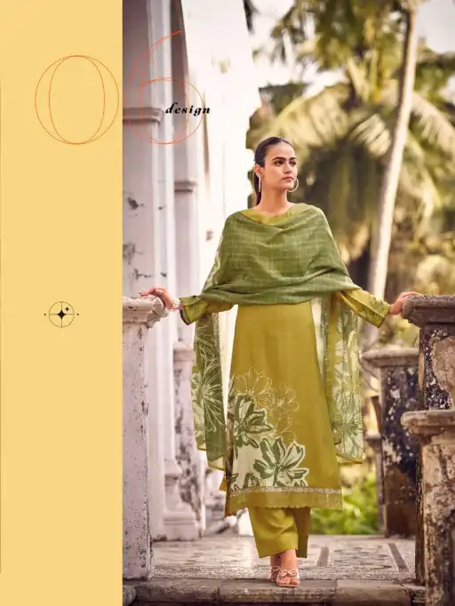 Sadhana Fashion Larisa Pure Muslin Silk Embroidered Salwar Suit Collection - Image 2