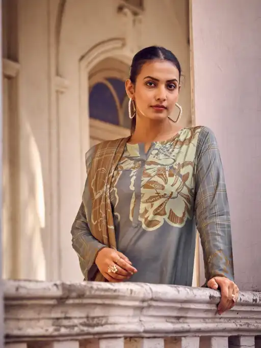 Sadhana Fashion Larisa Pure Muslin Silk Embroidered Salwar Suit Collection - Image 7