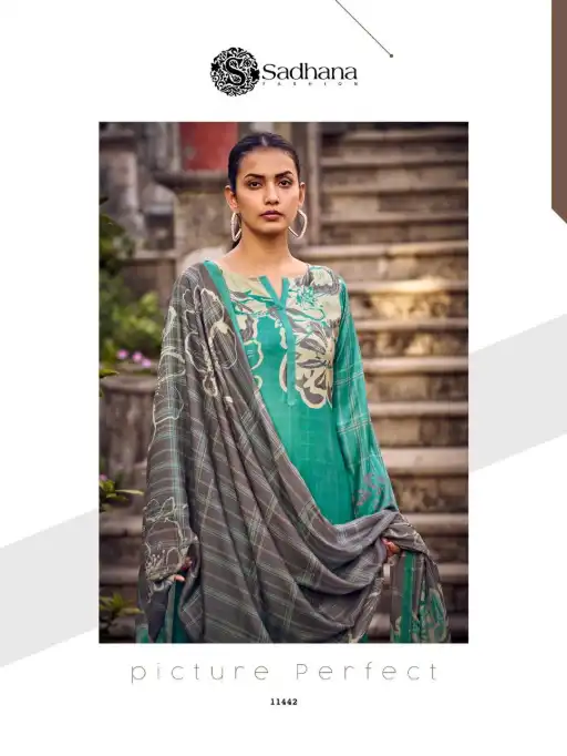 Sadhana Fashion Larisa Pure Muslin Silk Embroidered Salwar Suit Collection - Image 12