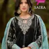 Sajida Saira Organza Embroidered Salwar Suit at Wholesale Catalog