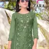 Sajida Zara Vol 3 Organza Embroidered Salwar Suit Catalog