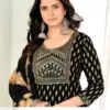 Sangeet Vatika-1 Rayon Gold Print Designer Readymade Kurti Collection