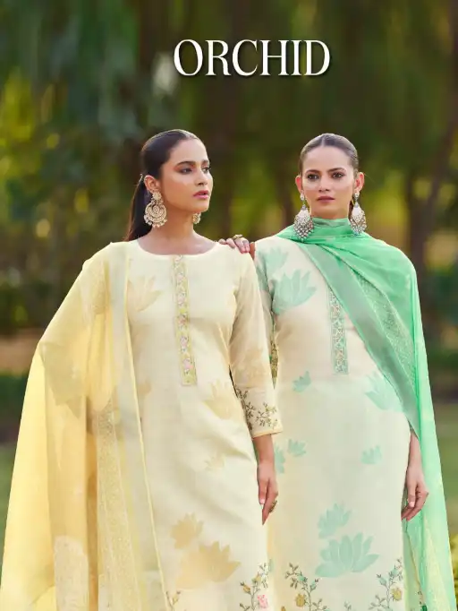 Sargam Orchid Lilen Digital Print Salwar Suit Wholesale Catalog