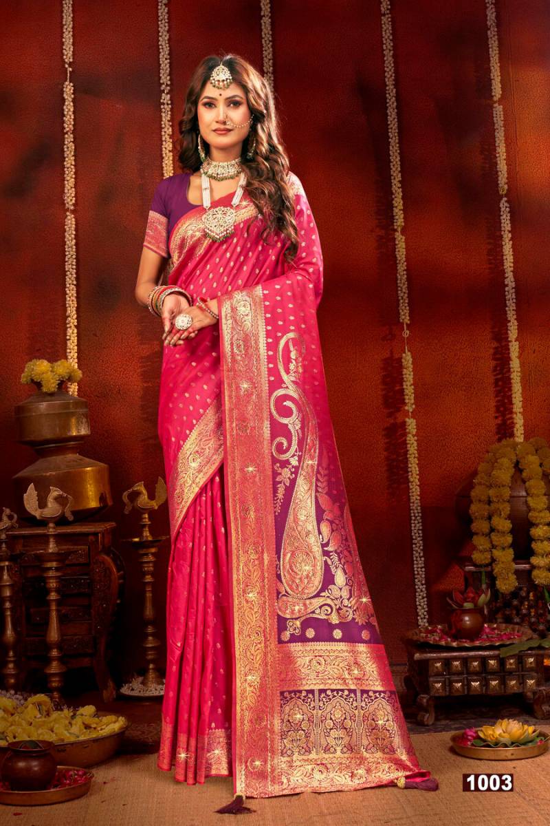 Saroj Megh Mayur Saroski Vol 1 Soft Silk Saree Wholesale Collection