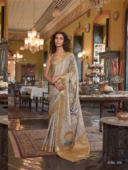 Sasural Story 101-110 Soft Banarasi Saree Wholesale Catalog - Image 3
