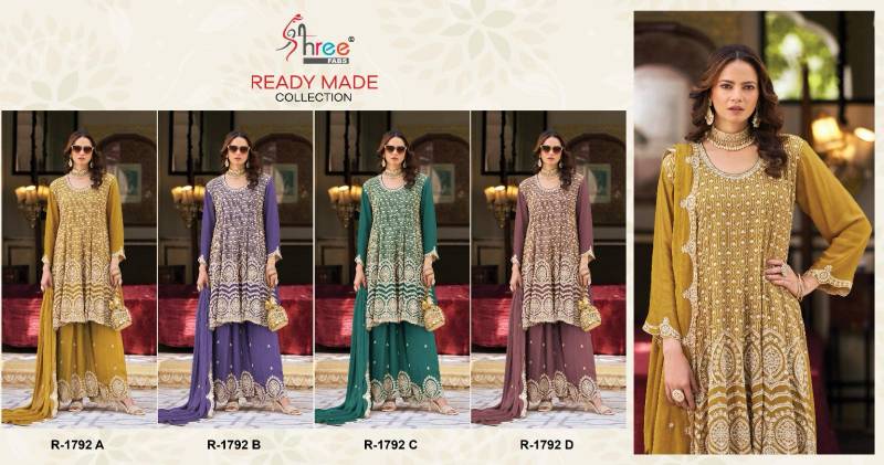 Shree R 1792 Chinon Readymade Pakistani Salwar Suits Collection - Image 5
