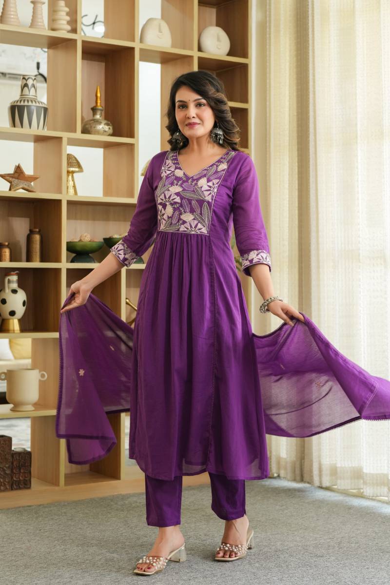 Tanyaa P 218 Cotton Handwork Fancy Readymade Kurti Wholesale Catalog