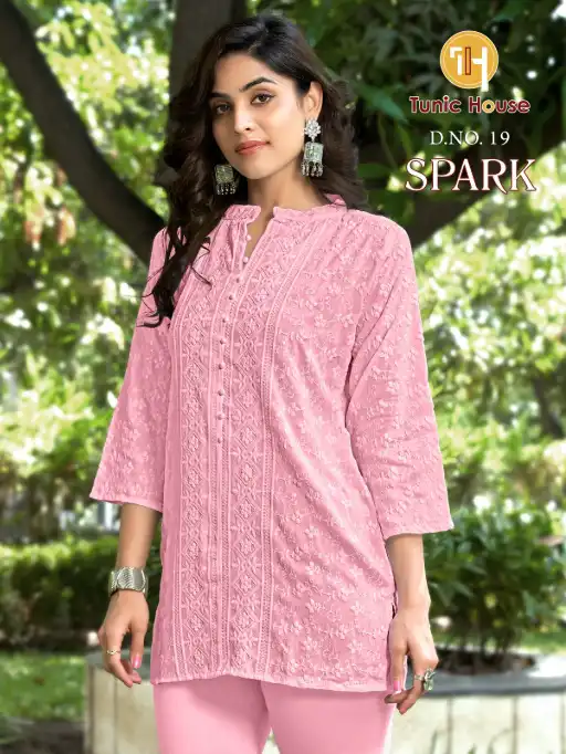Tunic House Spark Viscose Rayon Short Top Catalog - Image 11