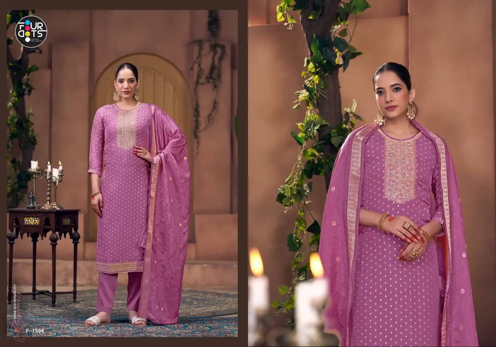 Fourdots Amrapali Vol 2 Designer Organza Designer Salwar Suits Catalog - Image 2