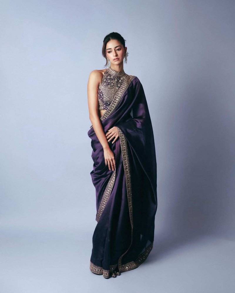 Vardan Kc 840 Jimmy Choo Sequence Embroidered Saree Collection - Image 4