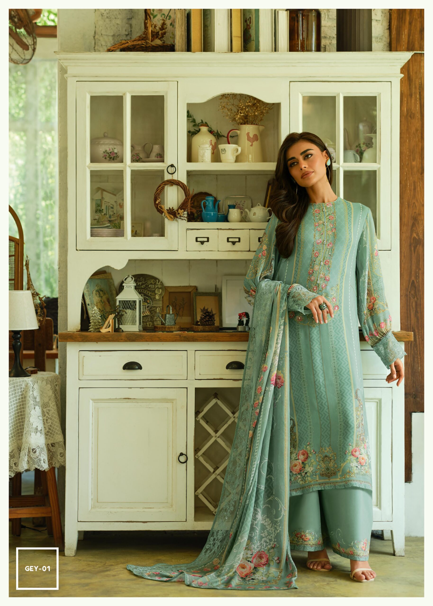 Varsha Gul-E-Yas Fancy Chiffon Salwar Kameez Collection - Image 2
