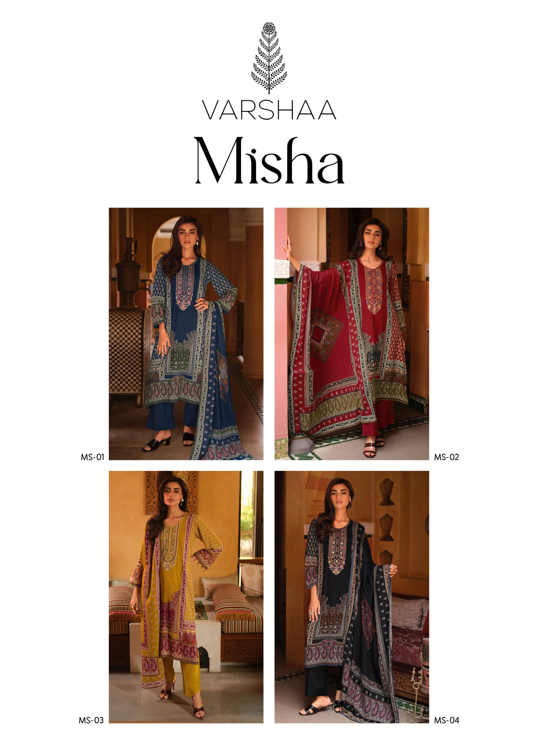 Varsha Misha Fancy Premium Cotton Salwar Kameez Collection - Image 5