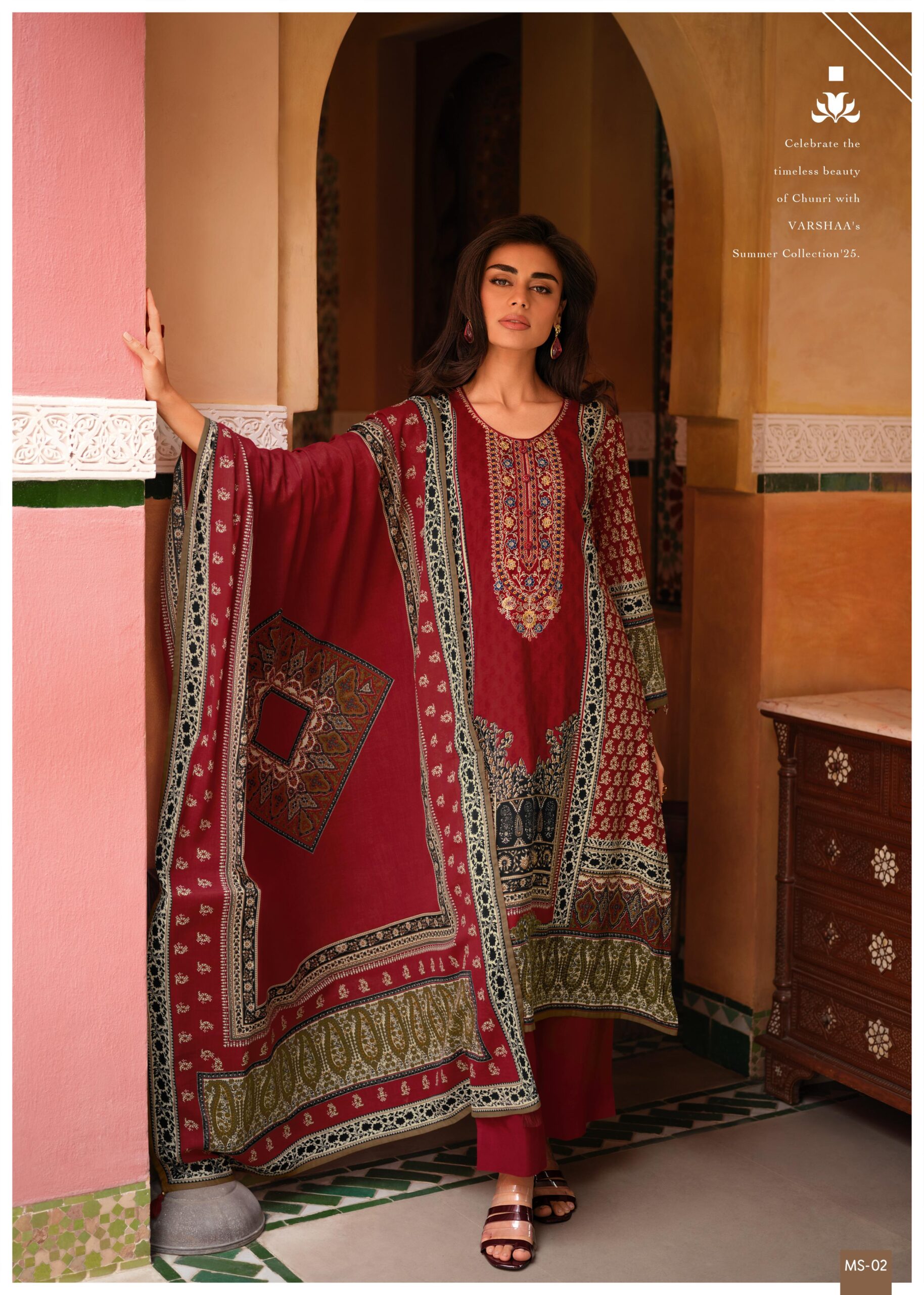 Varsha Misha Fancy Premium Cotton Salwar Kameez Collection - Image 3