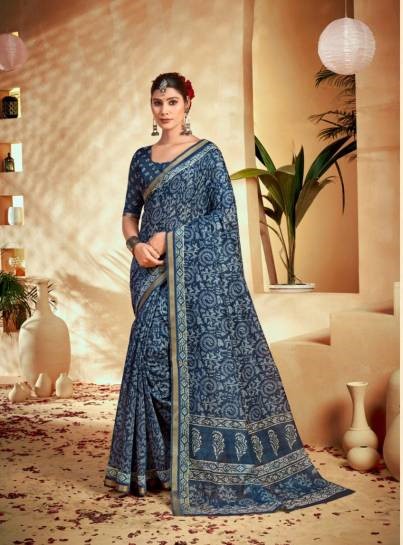 Vipul Amrapali Vol 3 Cotton Fancy Printed Saree Wholesale Catalog