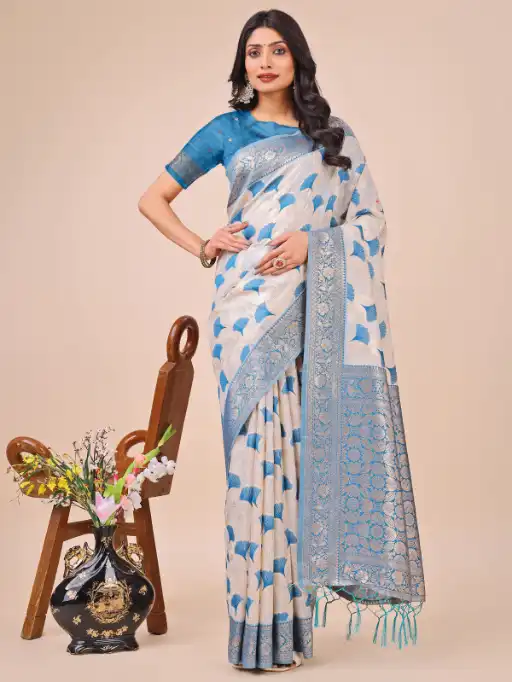 Astita Linen Queen Sarees Premium Linen Cotton Saree Wholesale Collection